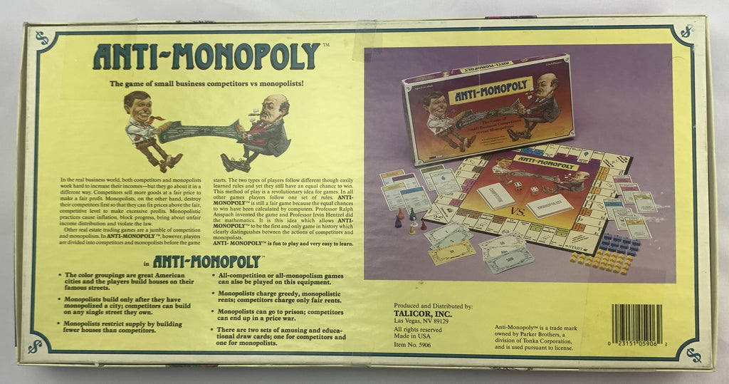 Anti-Monopoly 