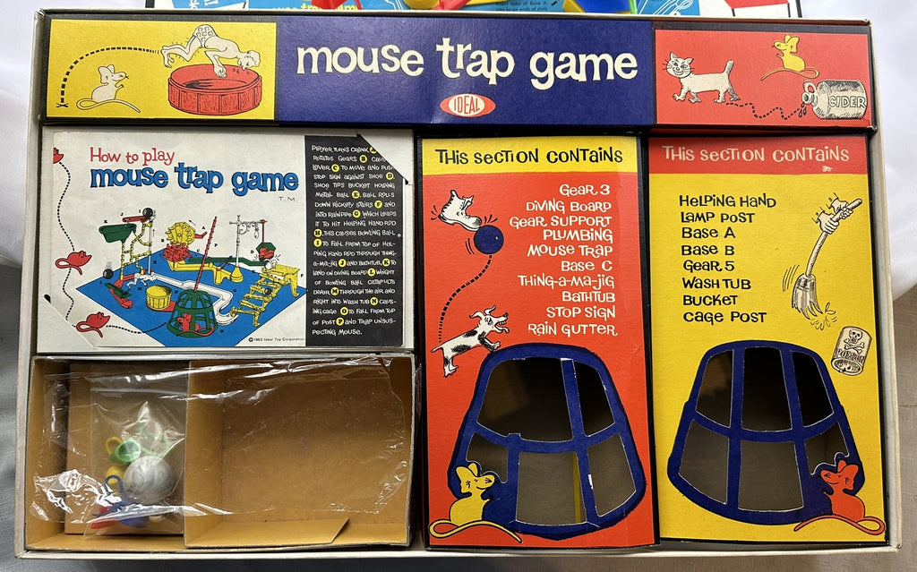 Mouse Trap Game - 1963 - Ideal - Very Good Condition | Mandi’s