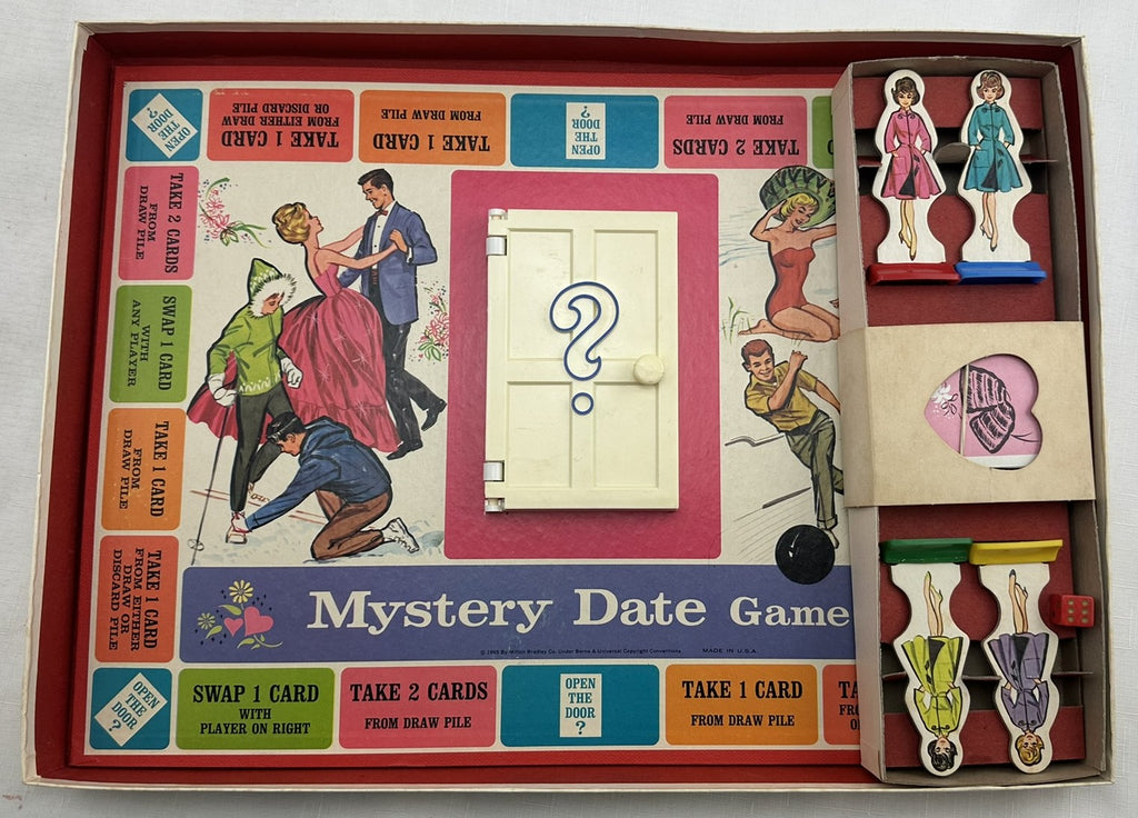 Mystery Date Game - 1965 - Milton Bradley - Great Condition