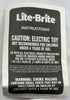 Lite Brite - 1992 - 8+ Unpunched Sheets - 200+ Pegs - Working - Very Good Condition