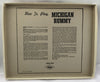 Michigan Rummy Game - 1973 - E.S. Lowe - Great Condition