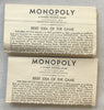 Monopoly Board Game - 1936 - Parker Brothers - Good Condition