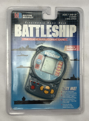 Handheld Electronic Battleship Game - 1995 - Milton Bradley - NEW