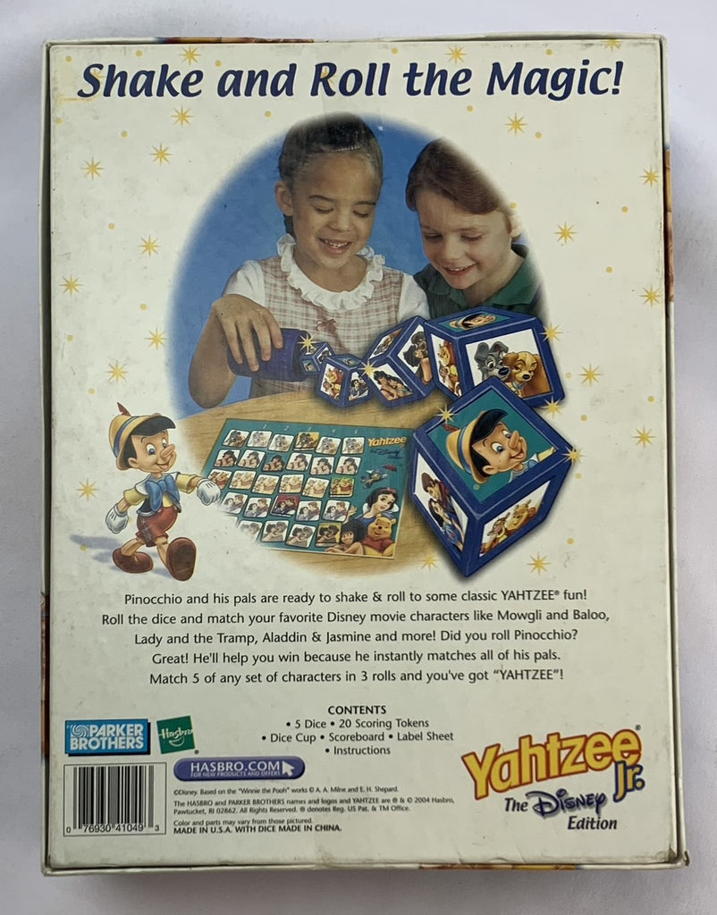 Disney Yahtzee Jr Game 2004 Hasbro New Mandi s Attic Toys disney-yahtzee-jr-game-2004-hasbro-new-mandi-s-attic-toys