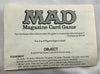Mad Magazine Card Game - 1979 - Parker Brothers - Good Condition