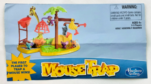 Elefun Mouse Trap Game 2 Replacement Mice Figures Lot Of 3 Mice