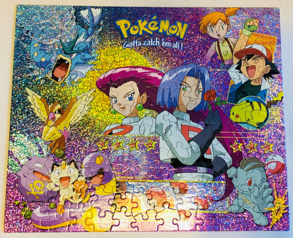 Pokemon Puzzle 150 Piece - 2000 - Milton Bradley - Great Condition