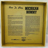 Michigan Rummy Game - 1963 - E.S. Lowe - Good Condition