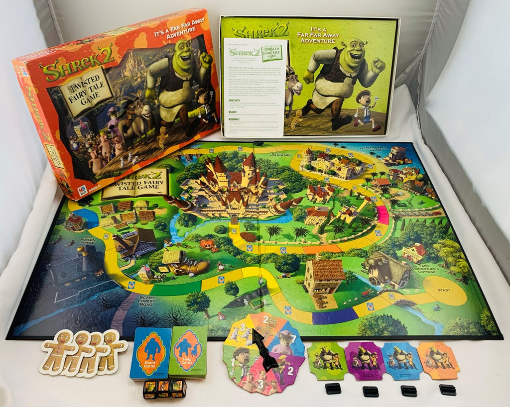 Shrek Road to Royalty Board Game, Board Game