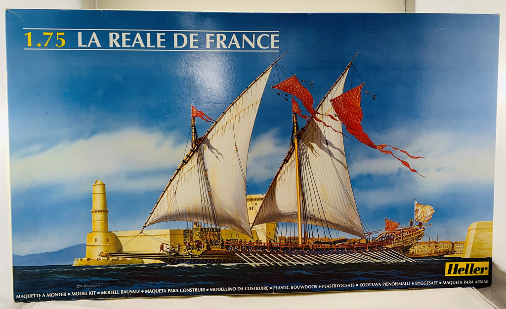 La Reale De France 1 75 Scale Model Kit Heller New Mandi s Attic Toys la-reale-de-france-1-75-scale-model-kit-heller-new-mandi-s-attic-toys