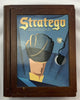 Stratego Game in Wooden Box Bookshelf - 2005 - Milton Bradley - Great Condition