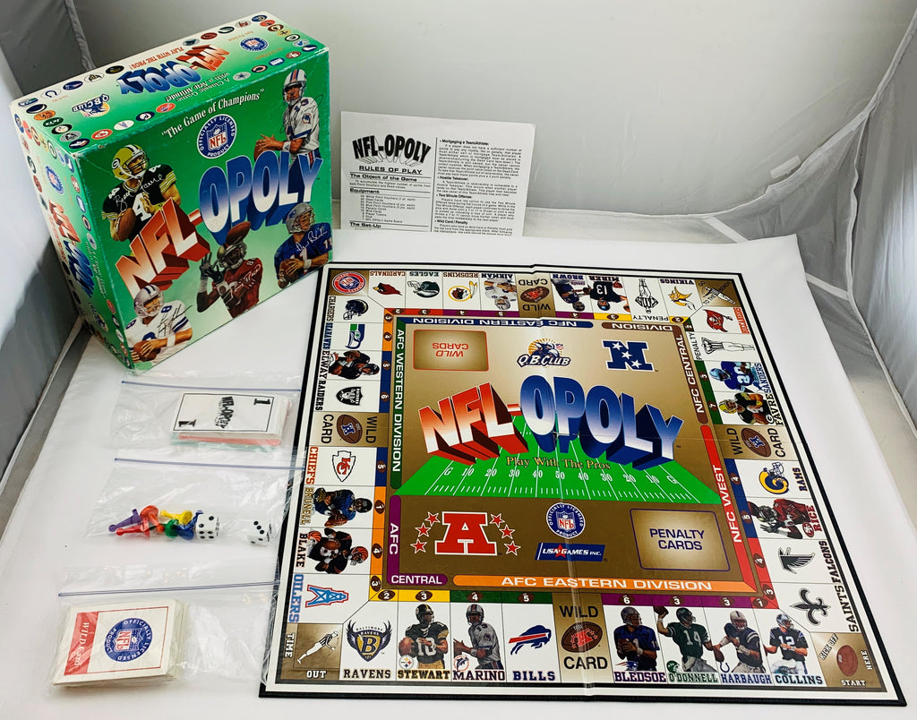 NFL-OPOLY FOOTBALL MONOPOLY The Game of Champions NEW factory sealed $24.30  - PicClick AU