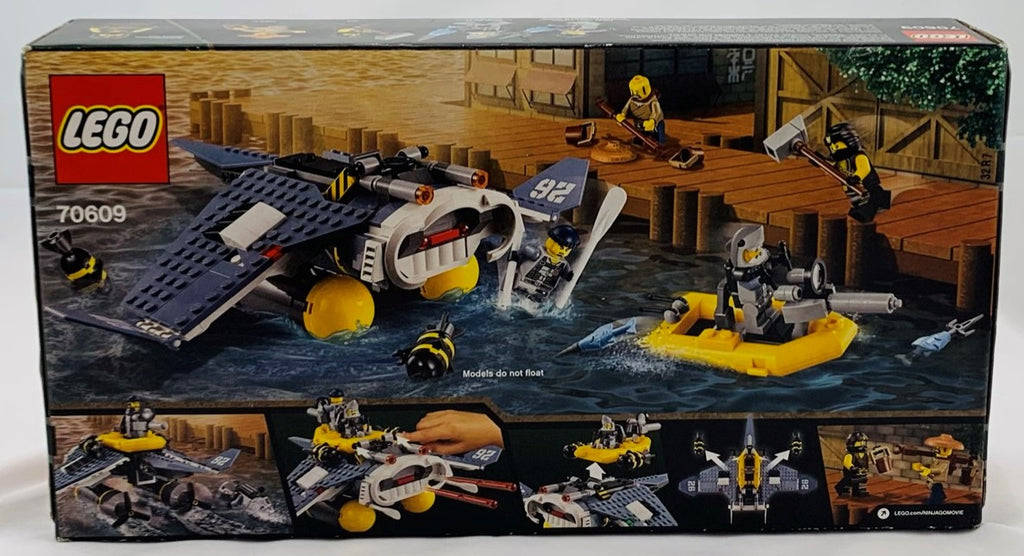 Lego: Ninjago Movie Manta Ray Bomber 2013 70609 New/Sealed