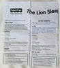 Lion Sleeps Tonight Electronic Game - 2004 - Fisher Price - Very Good Condition