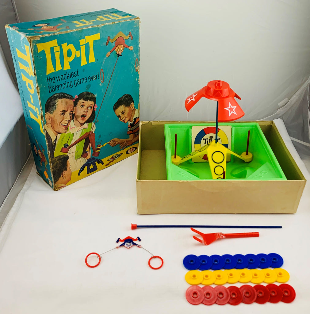 TipIt Game 1965 Ideal Good Condition Mandi's Attic Toys