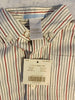 NWT New Janie and Jack 3-6 Months White Red Striped Button Up Shirt Boys