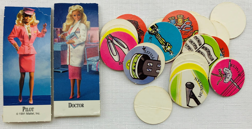 Vintage BARBIE Board Game - WE GIRLS CAN DO ANYTHING - Girl Careers Vintage BARBIE Board Game - WE GIRLS CAN DO ANYTHING - Girl Careers