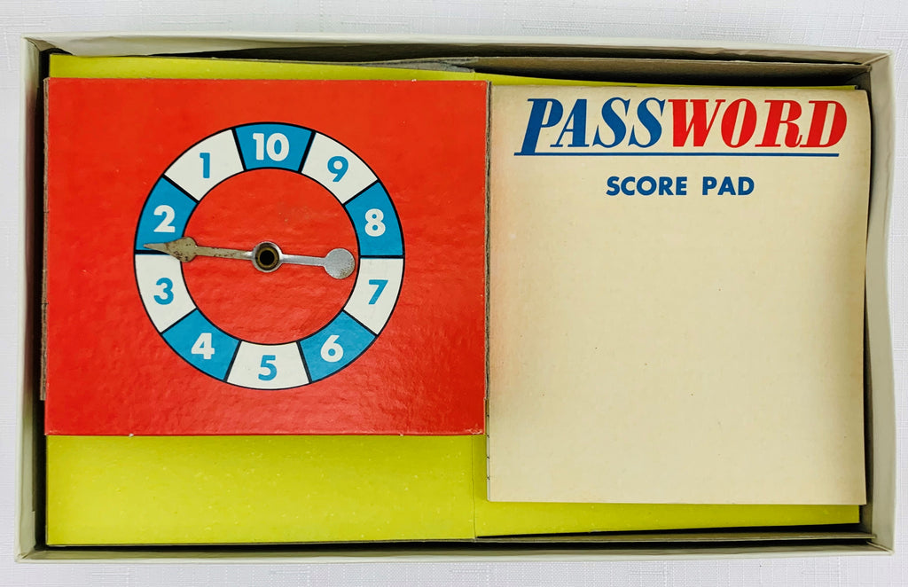 Password Game 11th Edition - 1969 - Milton Bradley - Great