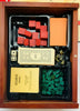 Monopoly Wood Bookshelf Game - 2005 - Milton Bradley - Great Condition