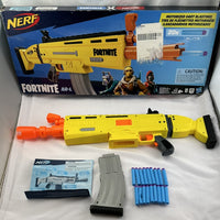 Nerf Fortnite AR-L Elite Dart Blaster - 18 Darts - Great Condition