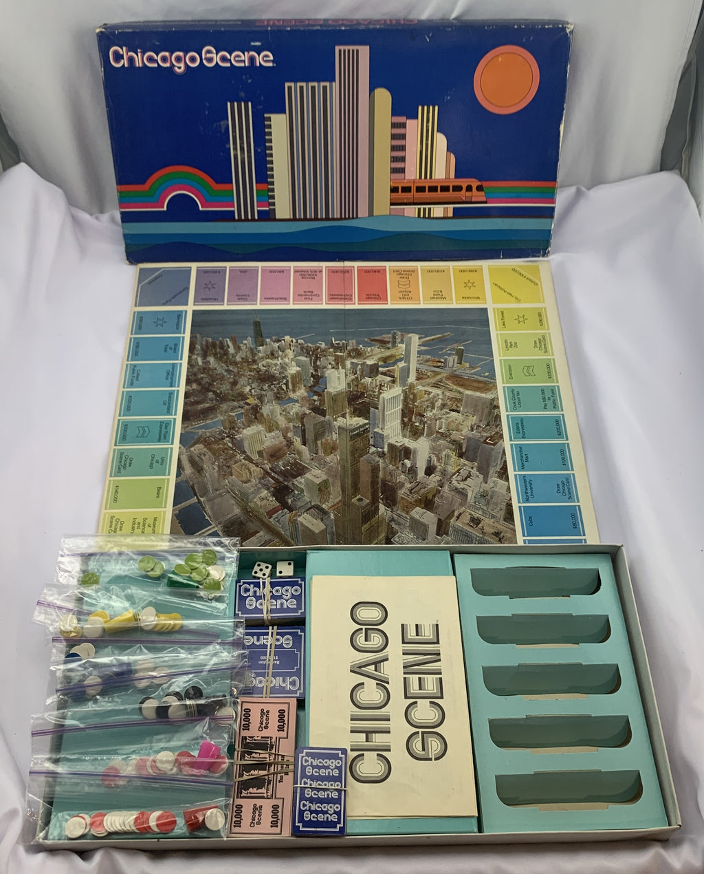 Chicago Scene Game - 1977 - Groovy Games - Good Condition