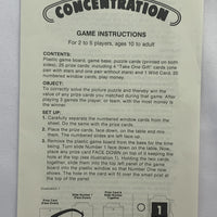 Classic Concentration Game - 1988 - Pressman - Great Condition