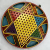 2 in 1 Chinese Checkers and Checkers - Northwestern Products - Great Condition