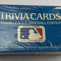 Golden Trivia Game Cards: MLB Baseball Edition - 1984 - Golden - New/Sealed