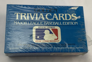 Golden Trivia Game Cards: MLB Baseball Edition - 1984 - Golden - New