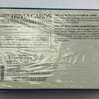 Golden Trivia Game Cards: MLB Baseball Edition - 1984 - Golden - New/Sealed