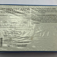 Golden Trivia Game Cards: MLB Baseball Edition - 1984 - Golden - New