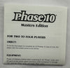 Phase 10 Masters Edition - 2003 - Fundex - Great Condition