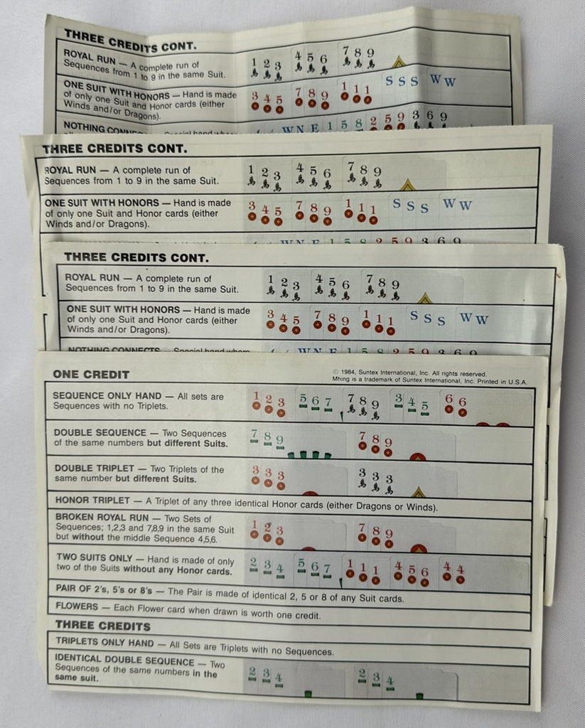 Mhing Sheets Mhing Game - 1982 - Suntex International - Great Condition | Mandi's ...