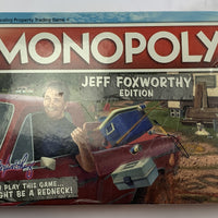 Jeff Foxworthy Monopoly - 2020 - Hasbro - New/Sealed