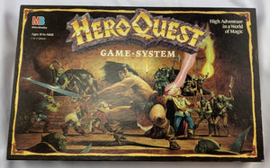 Hero Quest Game - 1989 - Milton Bradley - New Old Stock