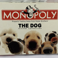 Dog Artist Monopoly Game - 2003 - USAopoly - Great Condition