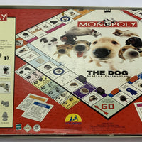 Dog Artist Monopoly Game - 2003 - USAopoly - Great Condition