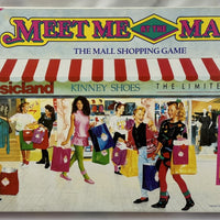 Meet Me at the Mall Board Game - 1990 - Tyco - Good Conditiono