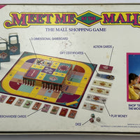 Meet Me at the Mall Board Game - 1990 - Tyco - Good Conditiono