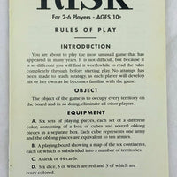 Risk Wood Bookshelf Game - 2005 - Hasbro - Great Condition