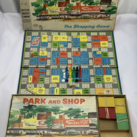 Park and Shop Game - 1960 - Milton Bradley - Good Condition