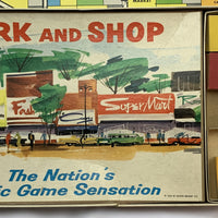 Park and Shop Game - 1960 - Milton Bradley - Good Condition