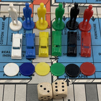 Park and Shop Game - 1960 - Milton Bradley - Good Condition