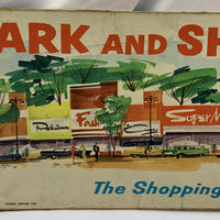 Park and Shop Game - 1960 - Milton Bradley - Good Condition