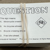 Rules of the Road - 1977 - Cadaco - Great Condition
