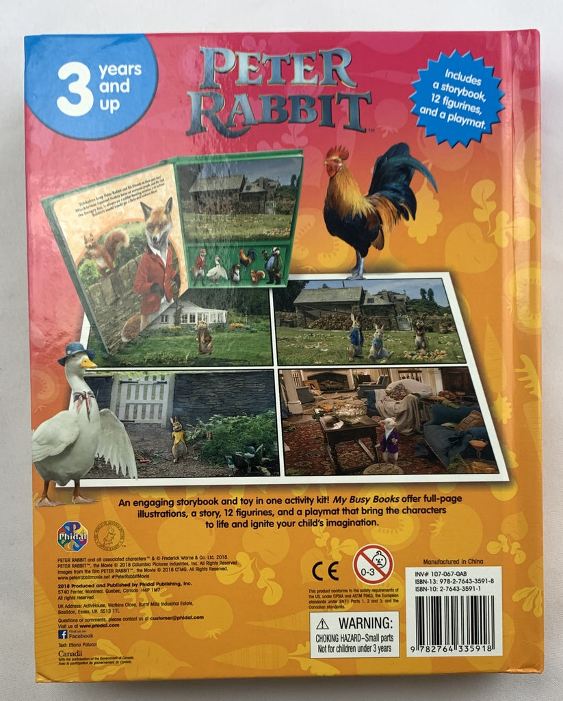 Peter Rabbit My Busy Book - 2016 - Great Condition | Mandi's Attic Toys
