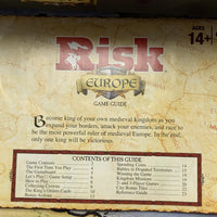 Risk Europe Game Blue - 2015 - Parker Brothers - Great Condition