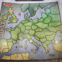 Risk Europe Game Blue - 2015 - Parker Brothers - Great Condition