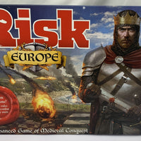 Risk Europe Game Blue - 2015 - Parker Brothers - Great Condition