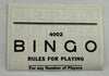 Bingo Game - Milton Bradley - 1974 - Great Condition